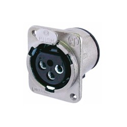 Neutrik NC3FDM3-V Silver
