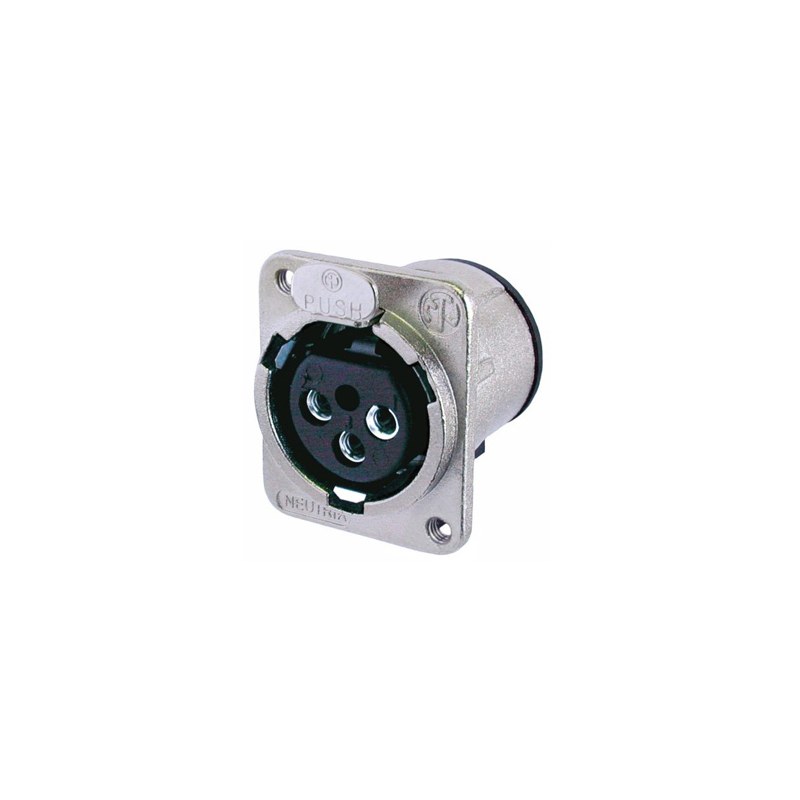 Neutrik NC3FDM3-V Silver