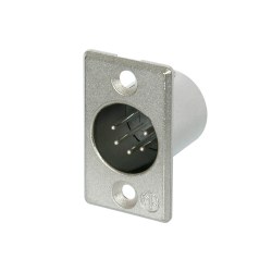 Neutrik NC5MP Silver