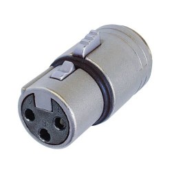 Neutrik NM3FXI Silver