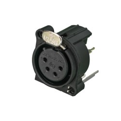 Neutrik NC4FAV Black