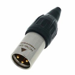 Neutrik NC3MX-TOP Black