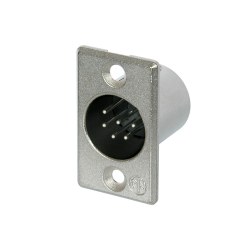 Neutrik NC6MP Silver