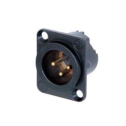 Neutrik NC3MD-LX-B Black