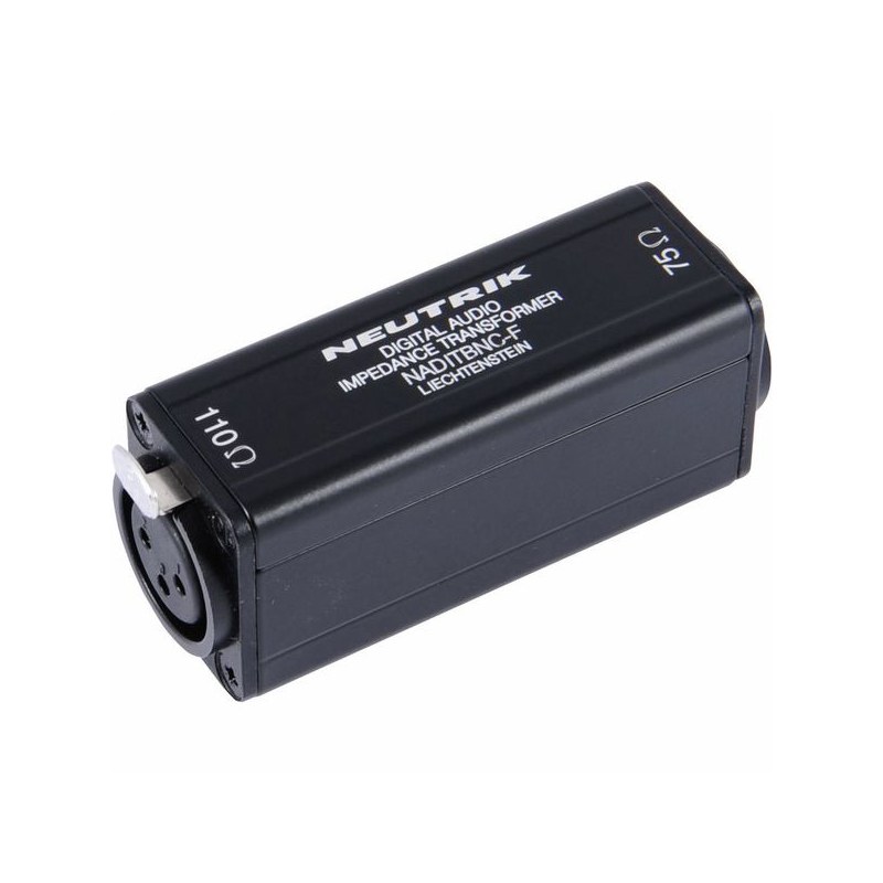Neutrik NADITBNC-F Black