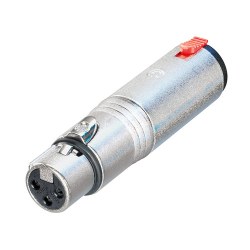 Neutrik NA3FJ Silver