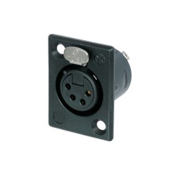 Neutrik NC4FP-B-1 Black