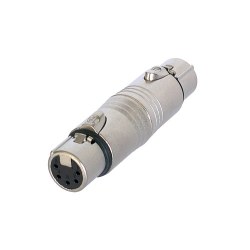Neutrik NA5FF Silver