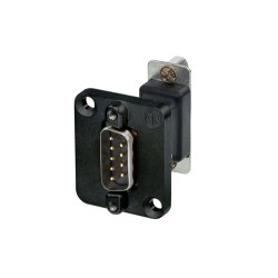 Neutrik NADB9MF-B Black