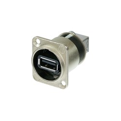 Neutrik NAUSB-W Silver