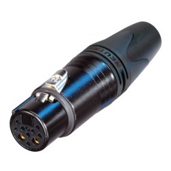 Neutrik NC10FXX-14-B Black