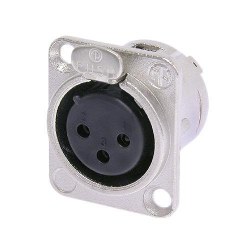 Neutrik NC3FD-L-1 Silver