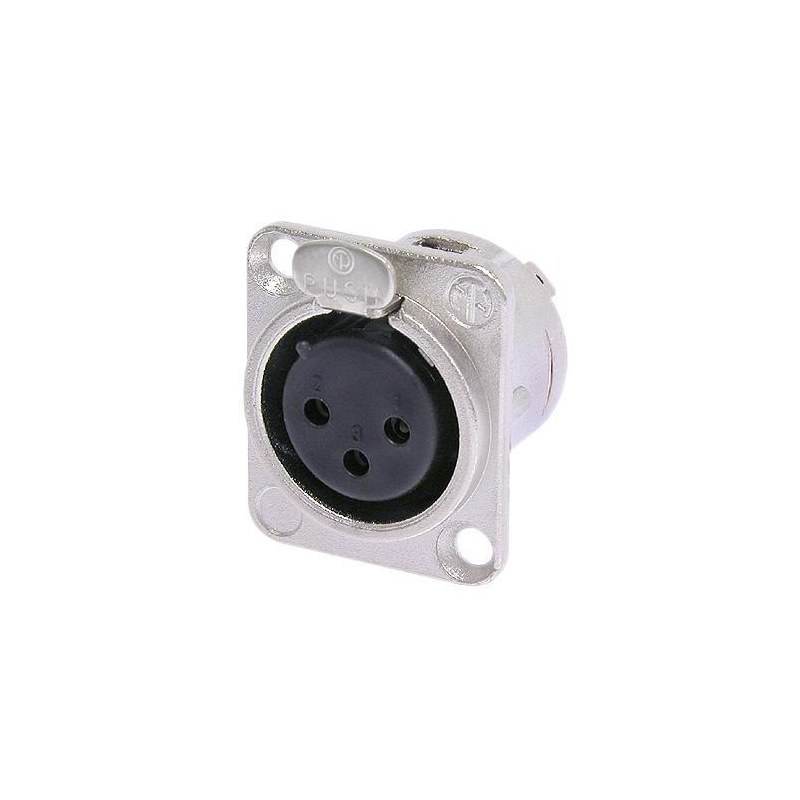 Neutrik NC3FD-L-1 Silver