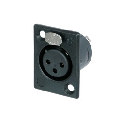 Neutrik NC3FP-B-1 Black