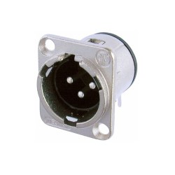 Neutrik NC3MD-H Silver
