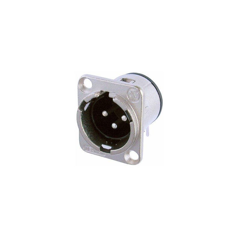 Neutrik NC3MD-H Silver