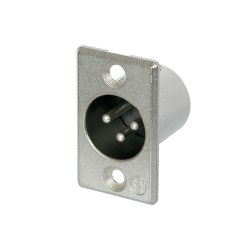 Neutrik NC3MP Nickel