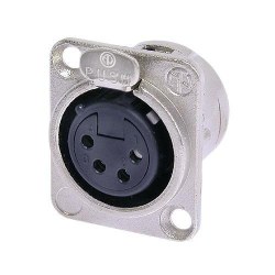 Neutrik NC4FD-L-1 Nickel