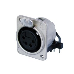 Neutrik NC4FP-1 Nickel