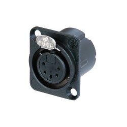 Neutrik NC5FD-LX-B Black