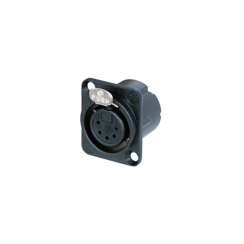 Neutrik NC5FD-LX-B Black