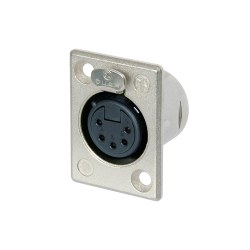 Neutrik NC5FP-1 Nickel