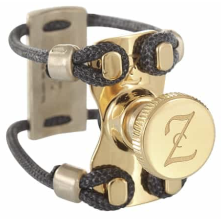 Legatura Per Clarinetto Harrison Hearts B Piatto, Placcata Oro Rosa, Made In Japan