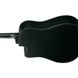 Ibanez AW1040CE-WK Weathered Black Open Pore