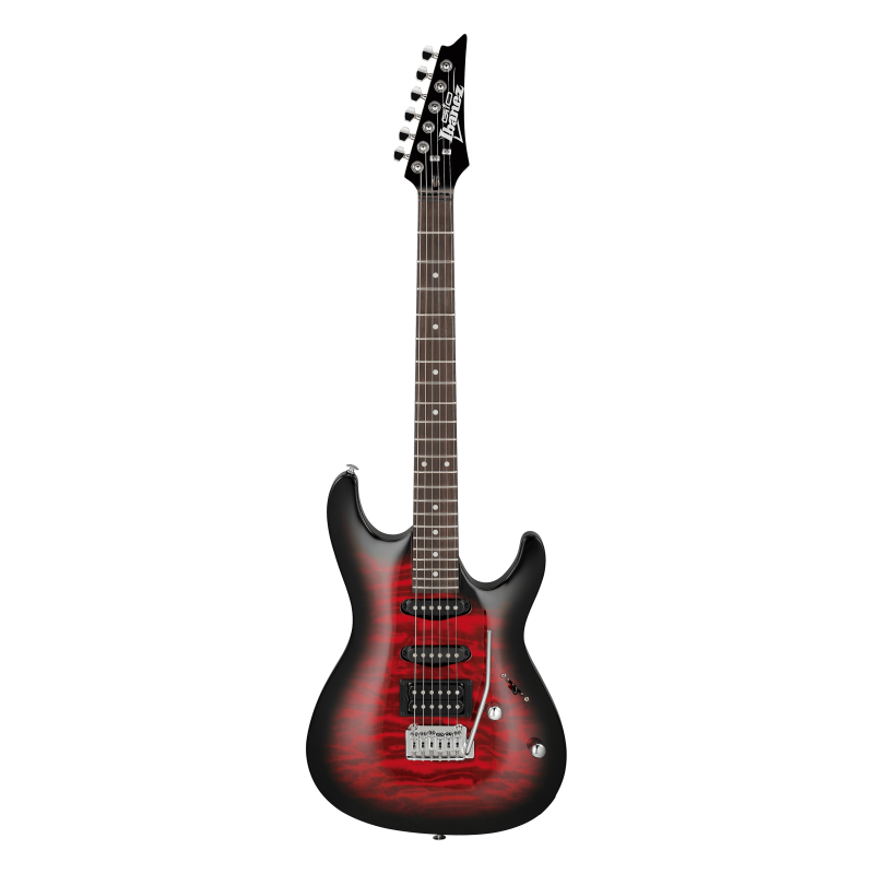 Ibanez GSA60QA-TRB Transparent Red Burst