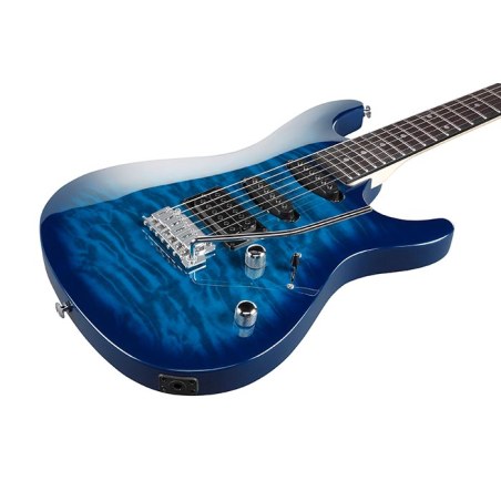 Ibanez GSA60QA-TBB Transparent Blue Burst