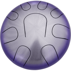 Pearl Tongue Drum PMTD9AKBF/692 Natural Purple Fade