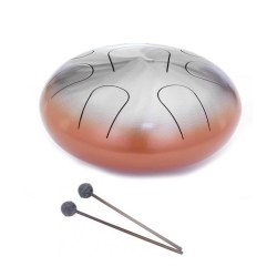 Pearl Tongue Drums PMTD9LYDF/690 Natural Orange Fade