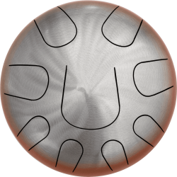 Pearl Tongue Drums PMTD9LYDF/690 Natural Orange Fade