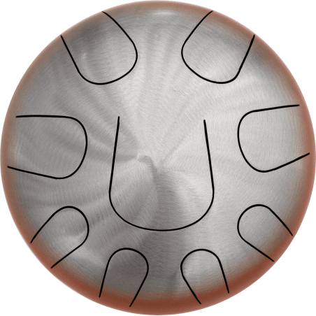 Pearl Tongue Drums PMTD9LYDF/690 Natural Orange Fade