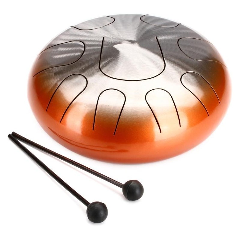 Pearl Tongue Drums PMTD9LYDF/690 Natural Orange Fade