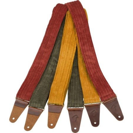 Fender Tracolla Corduroy Antique Cherry
