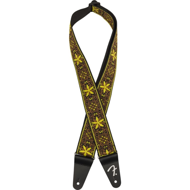 Fender Tracolla Pasadena Woven Yellow Wallflower