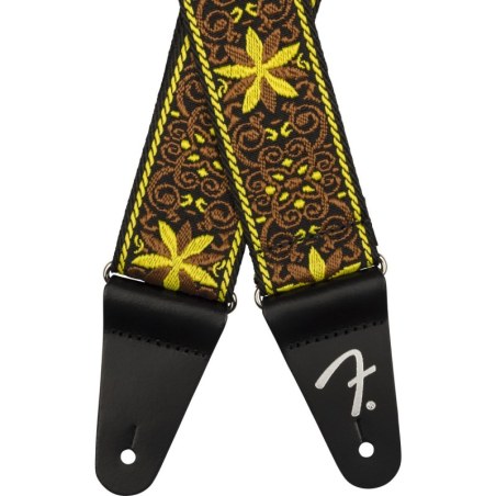 Fender Tracolla Pasadena Woven Yellow Wallflower