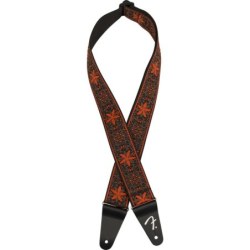 Fender Tracolla Pasadena Woven Orange Wallflower
