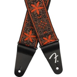 Fender Tracolla Pasadena Woven Orange Wallflower
