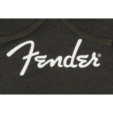 Fender Spaghetti Logo Hoodie Gray Heather S