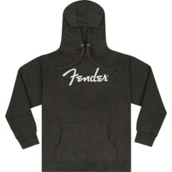 Fender Spaghetti Logo Hoodie Gray Heather XL