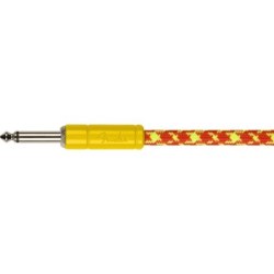 Fender MonoNeon Instrument Cable 18.6' Orange