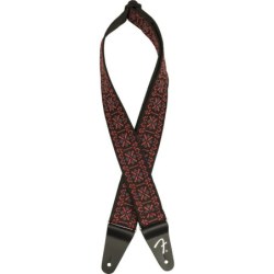 Fender Tracolla Pasadena Woven Lattice Red