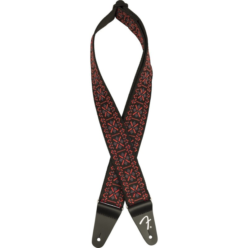 Fender Tracolla Pasadena Woven Lattice Red