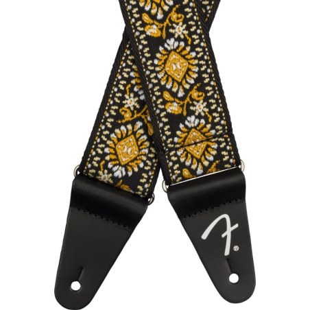 Fender Tracolla Pasadena Woven Yellow Lotus