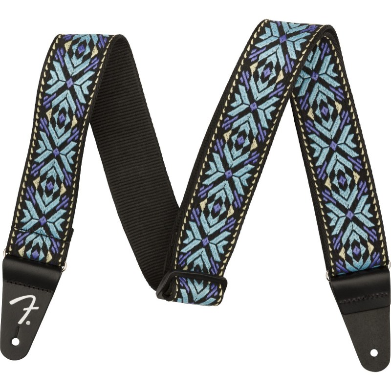 Fender Tracolla Pasadena Woven Blue Snowflake