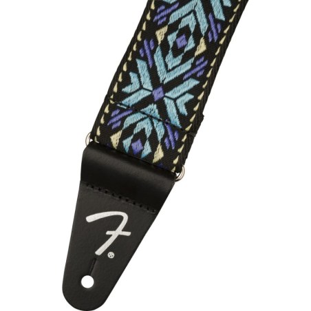 Fender Tracolla Pasadena Woven Blue Snowflake