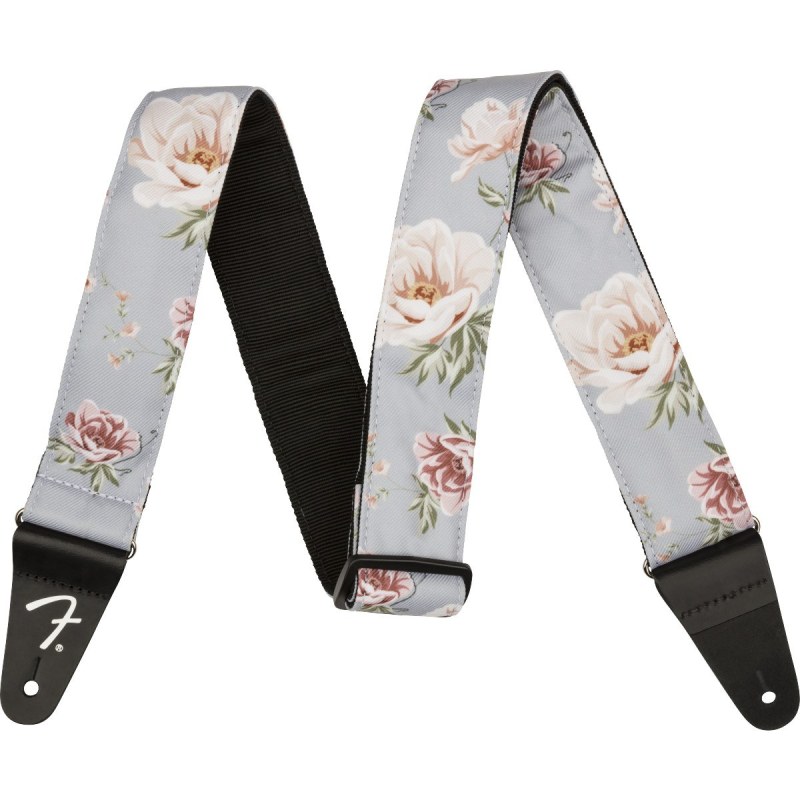 Fender Floral Strap Gray 2"