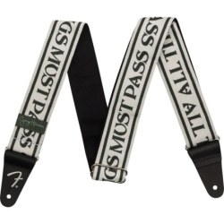 Fender Tracolla All Things Must Pass White/black